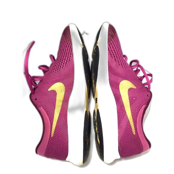 Womens Nike Revolution 4 Runnig Shoes Size 5.5Y Berry Gold 943306-601 Sneakers - Picture 3 of 7